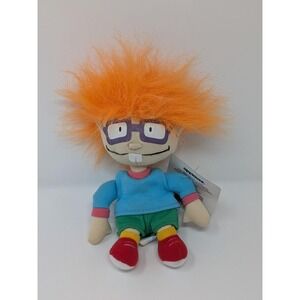 Vintage Rugrats 1997 Applause Chuckie Soft Plush Nickelodeon 7" with Tags 90s